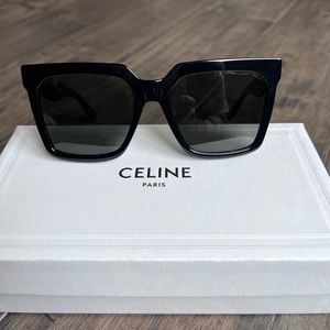 Celine 55m Polarized Square Sunglasses Style#CL40055